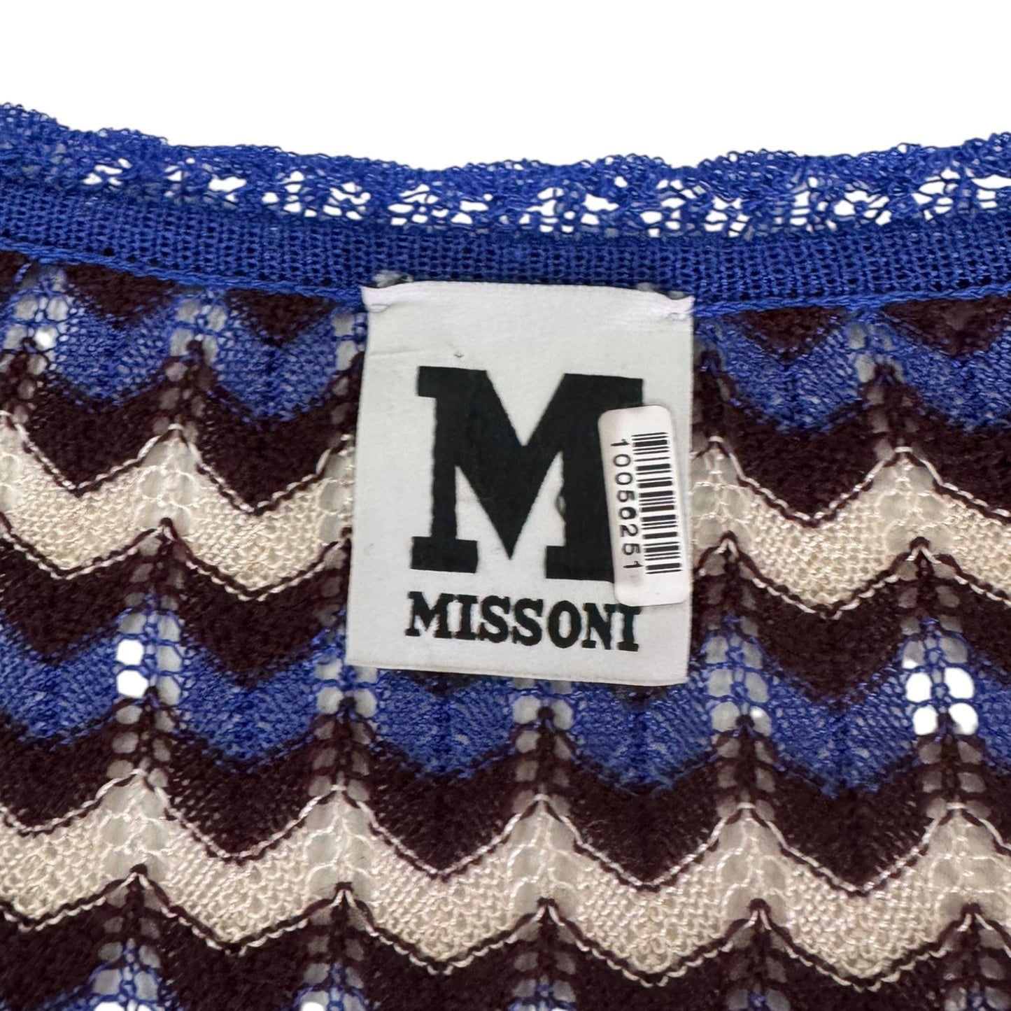 Sweater Luxury Designer By Missoni In Multi-colored, Size: 10