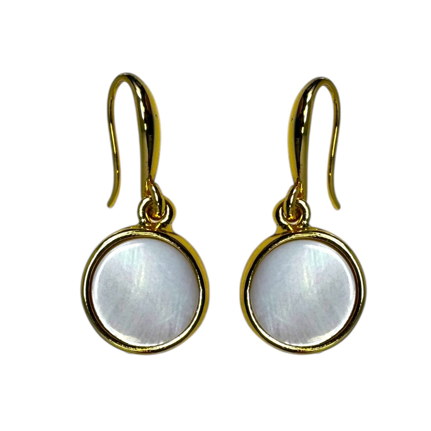 Mother Of Pearl Earrings Dangle/drop By Unbranded