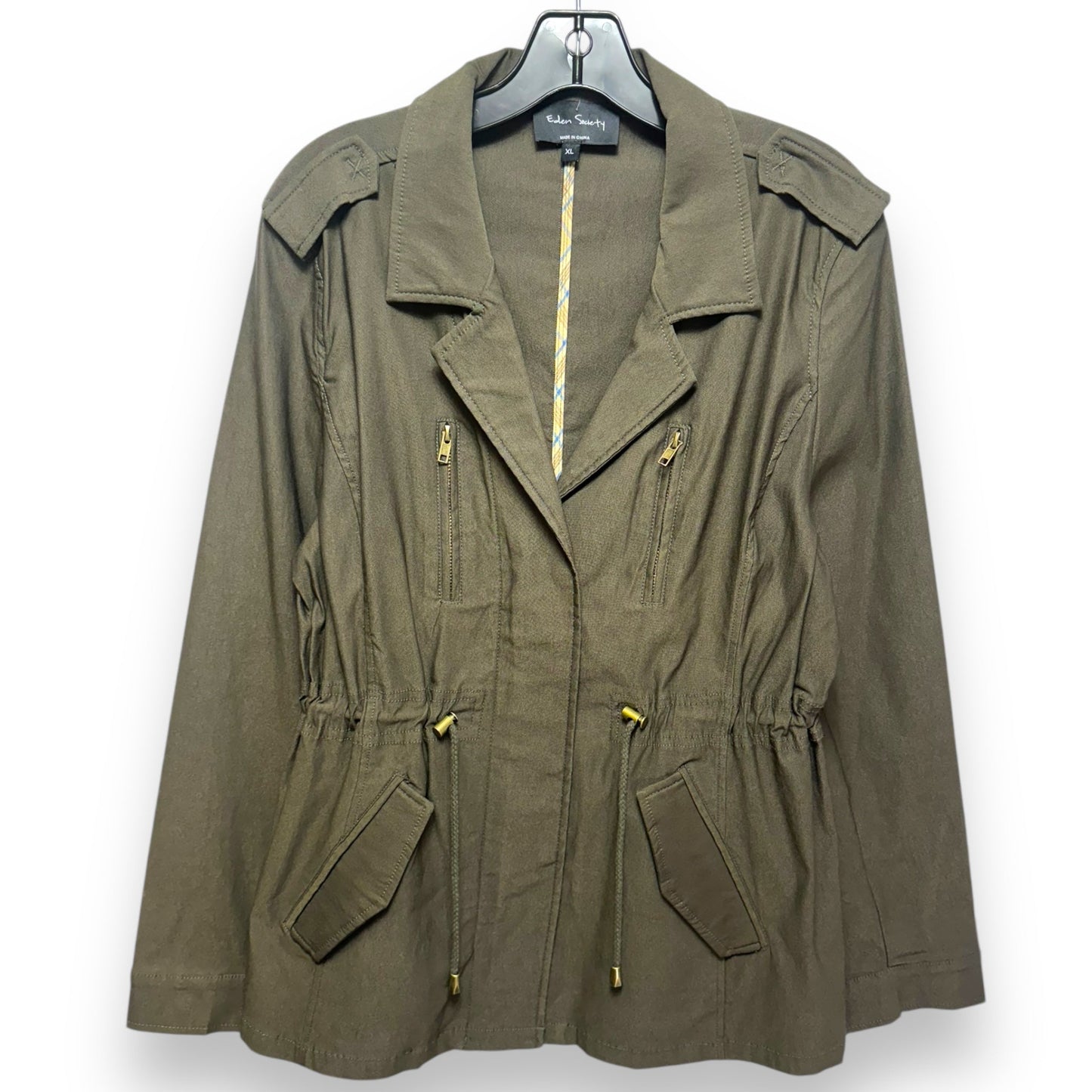 Jacket Utility By eden society In Green, Size: Xl