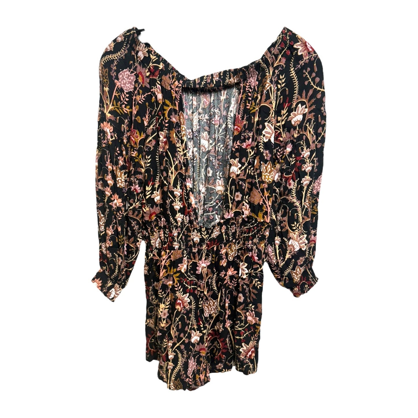 Off the Shoulder Romper By Free People In Multi-colored, Size: S