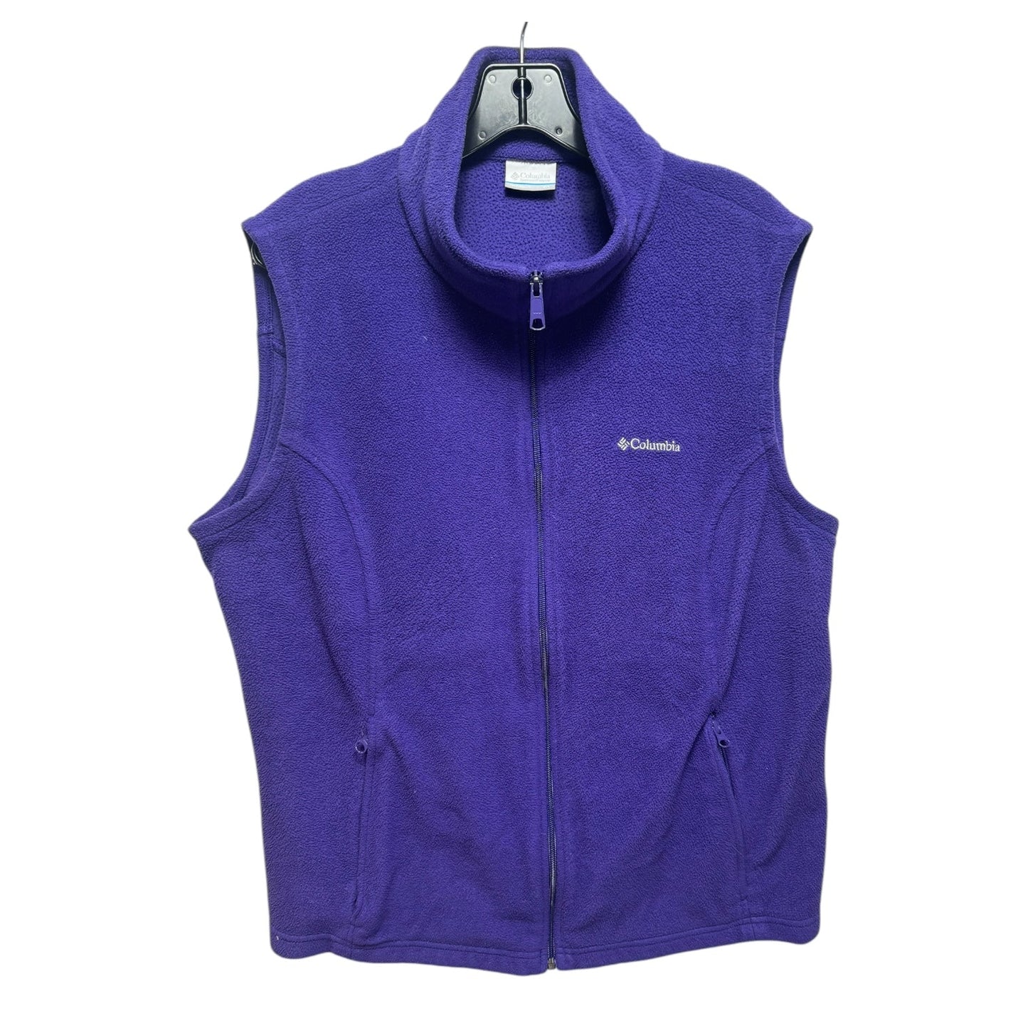 Vest Fleece By Columbia In Purple, Size: 2x