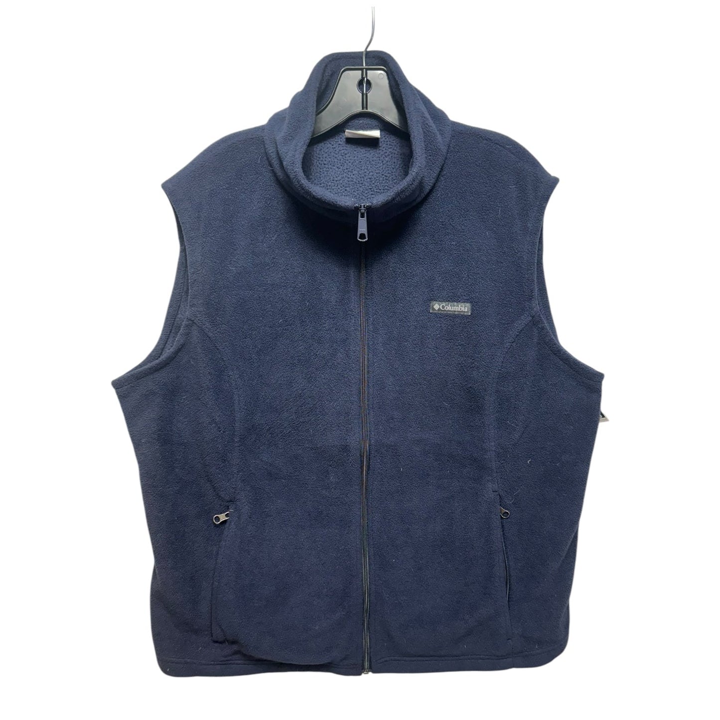 Vest Fleece By Columbia In Navy, Size: 2x