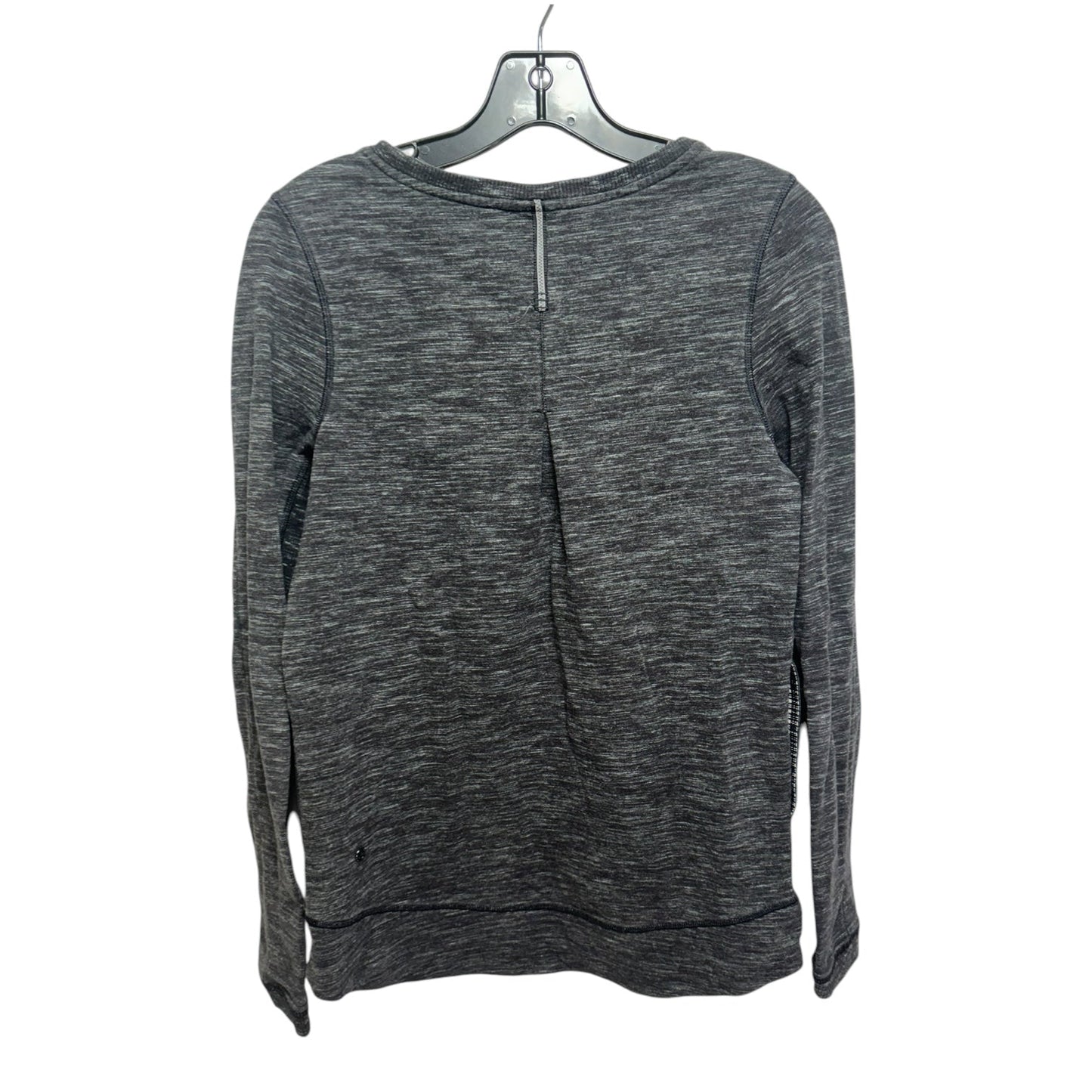 Athletic Top Long Sleeve Crewneck By Lululemon In Grey, Size: 6