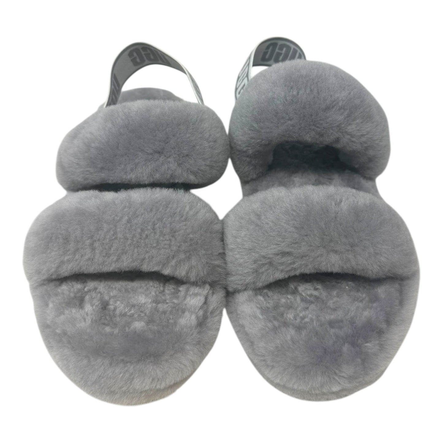 Oh Yeah Slingback Slides Slippers Designer By Ugg In Grey