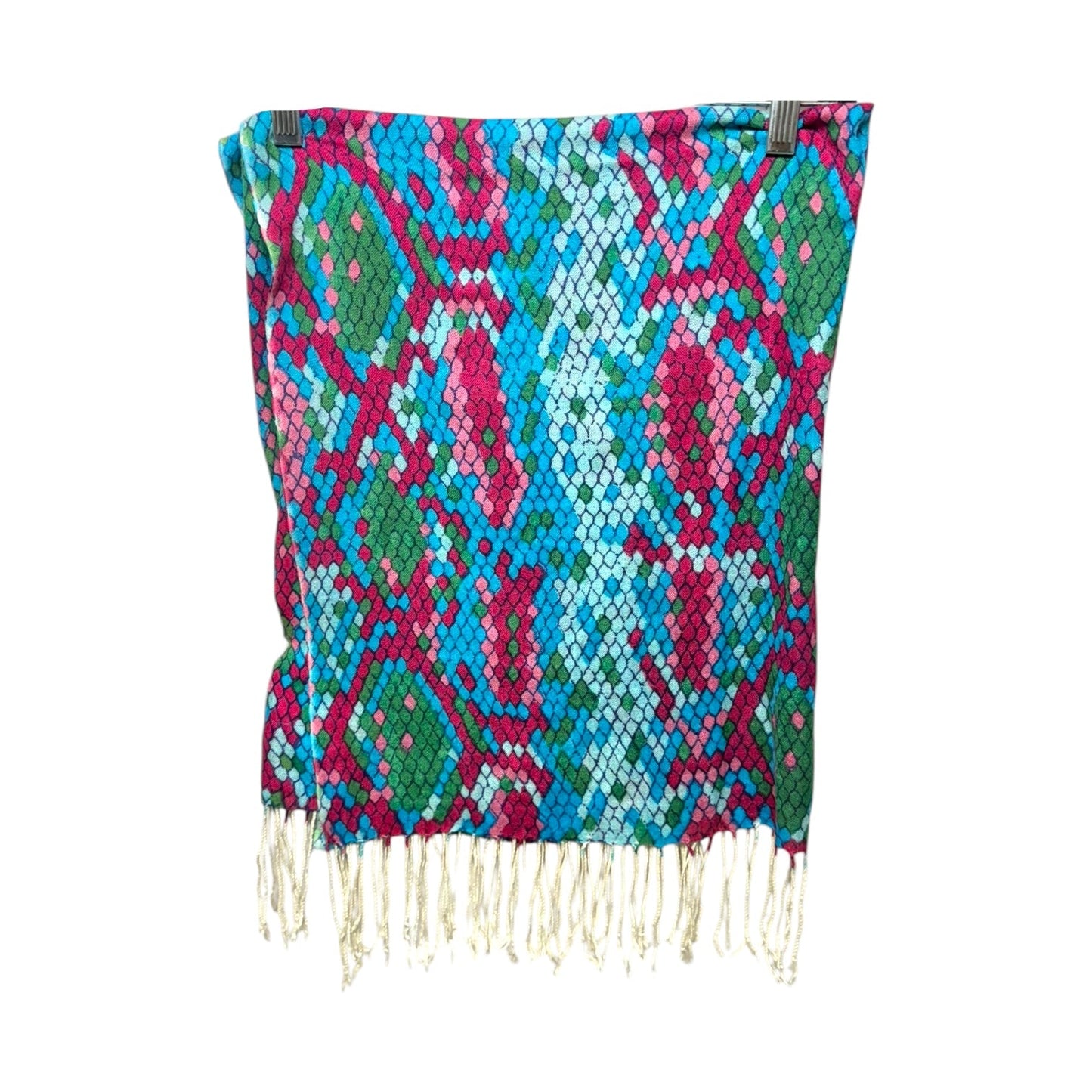 Silk & Cashmere Scarf Designer By Lilly Pulitzer In Multi-colored