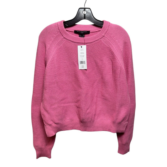 Sweater By French Connection In Pink, Size: L