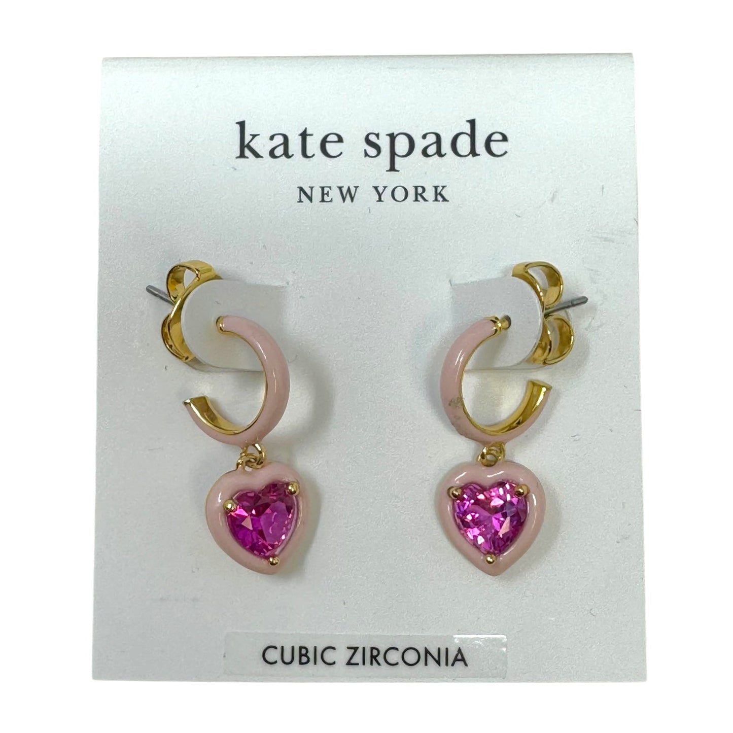 Sweetheart Earrings Designer By Kate Spade