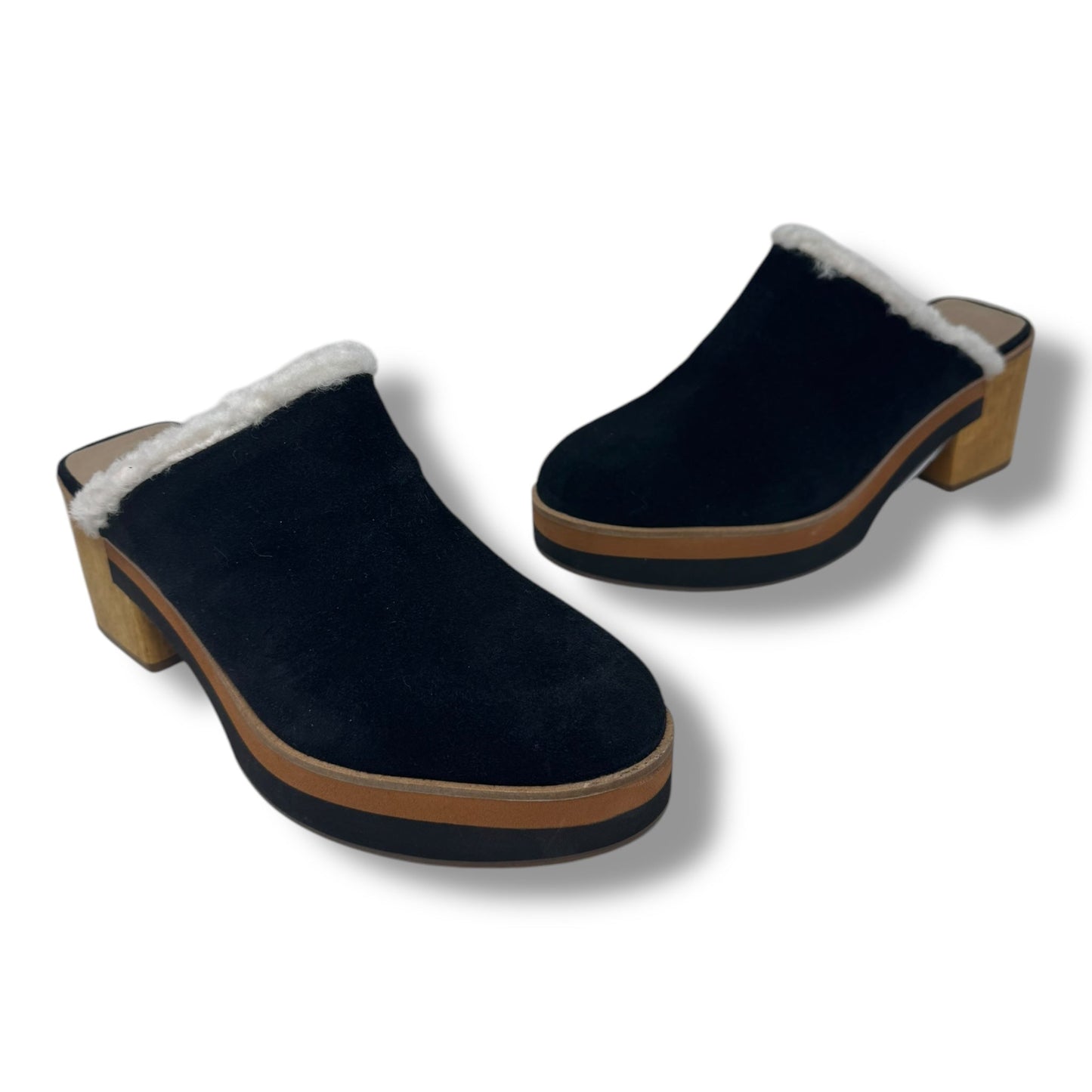 Sky Clogs By Bernardo In Black, Size: 8.5