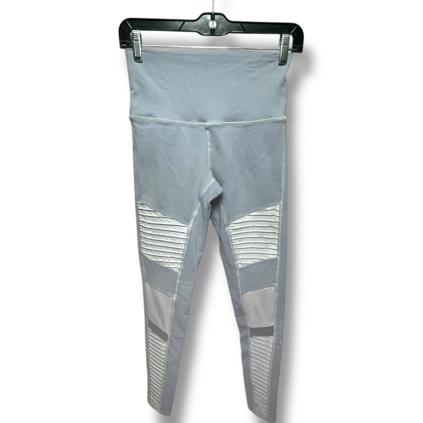 Athletic Leggings By Alo In Grey, Size: S