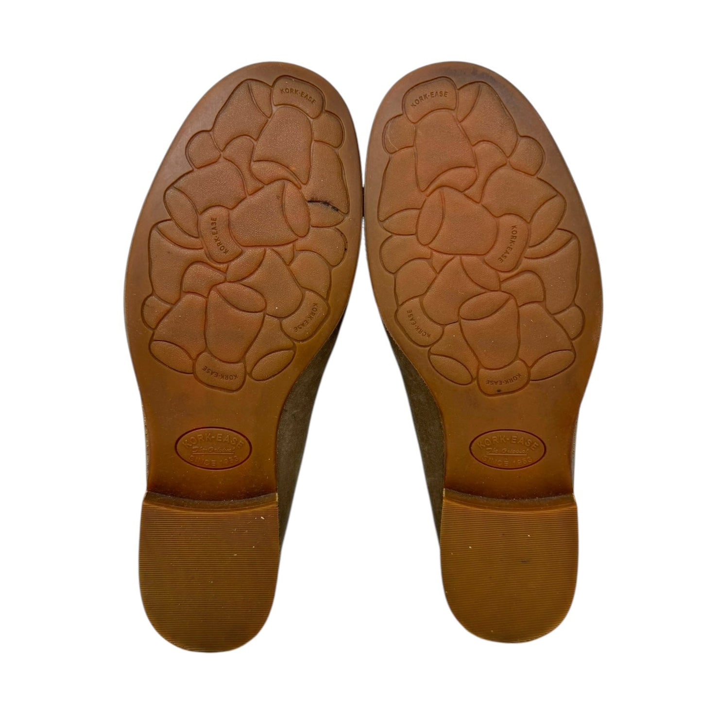 Tinga Full Grain Leather Loafers By Kork Ease In Brown, Size: 8.5