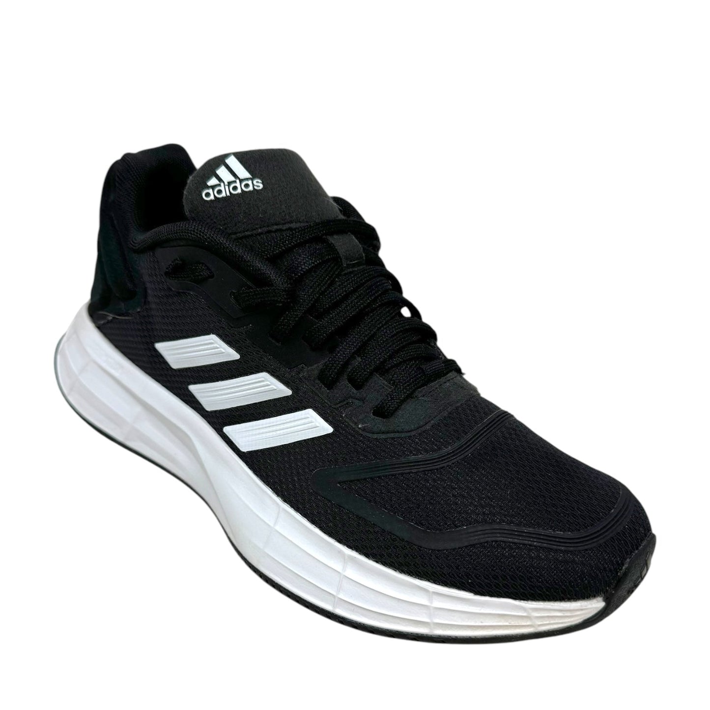 Duramo Running Shoes Athletic By Adidas In Black, Size: 6.5