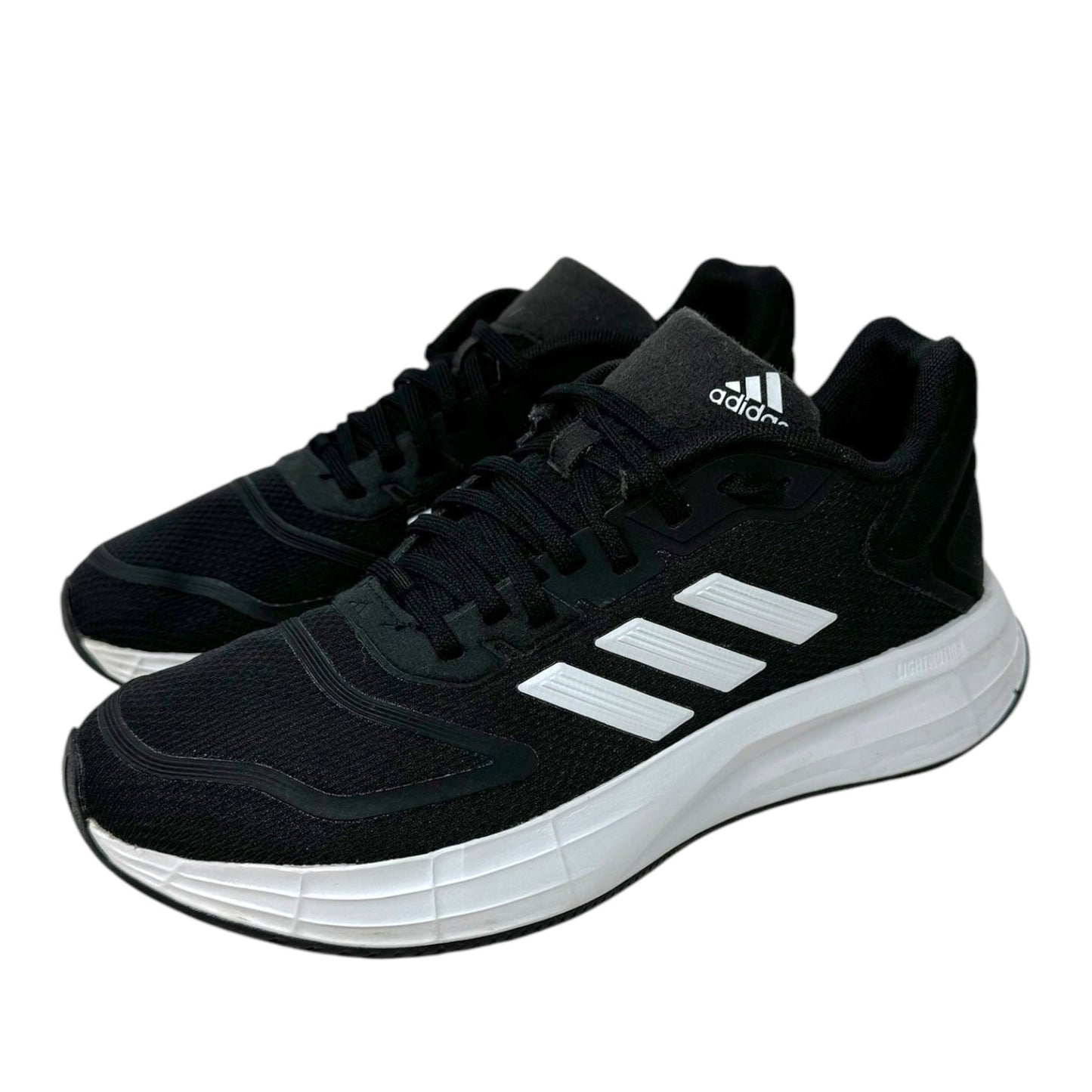 Duramo Running Shoes Athletic By Adidas In Black, Size: 6.5