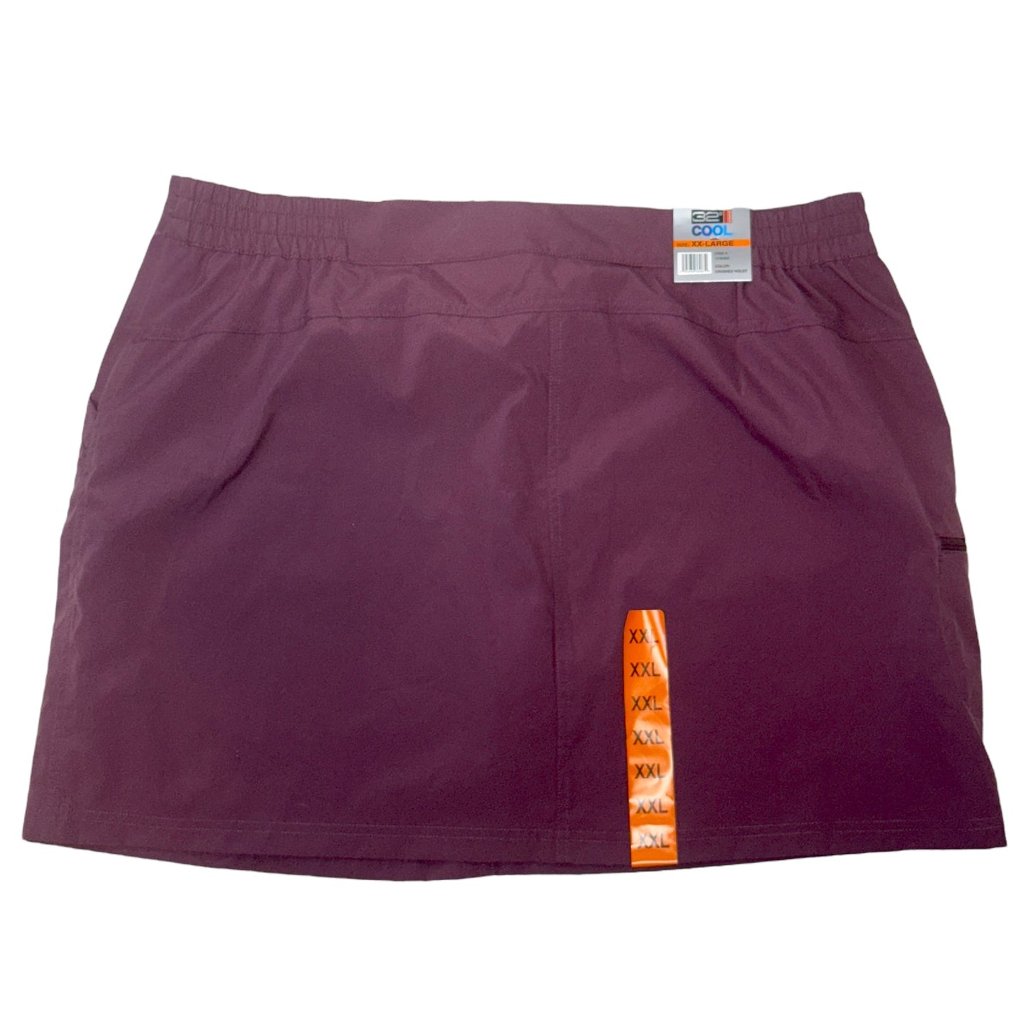 Athletic Skirt By 32 Degrees In Maroon, Size: Xxl