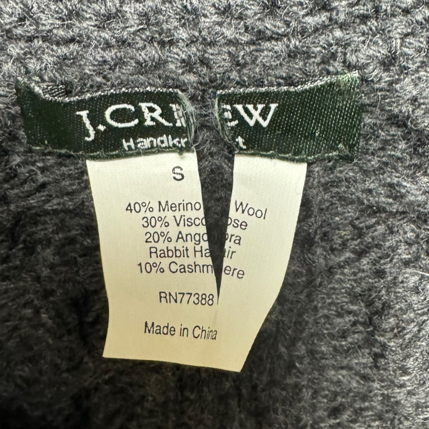 Belted Merino Wool Blend Cardigan Sweater By J. Crew In Grey, Size: S