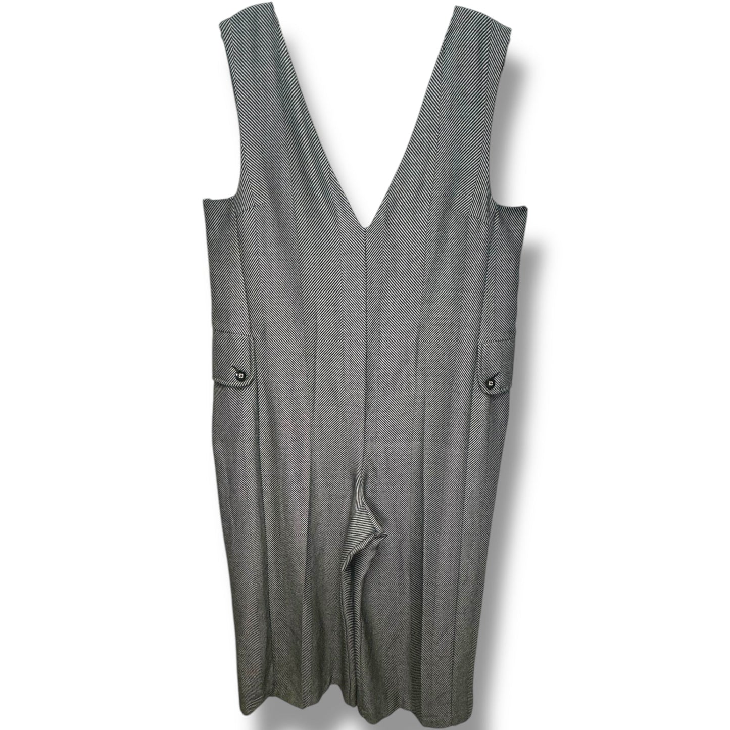 Jumpsuit By cartonnier In Black & Grey, Size: L