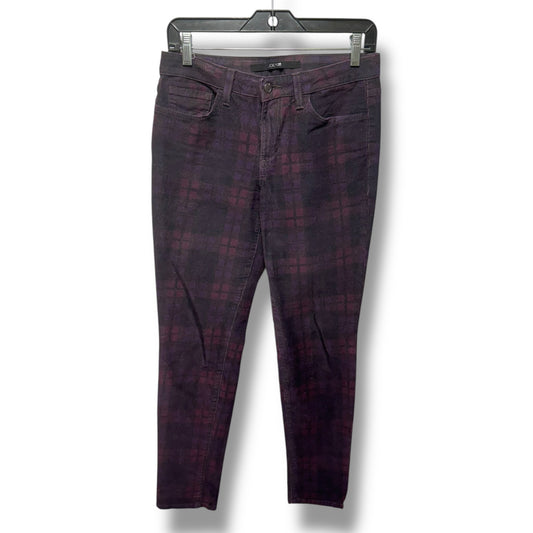 Pants Corduroy By Joes Jeans In Plaid Pattern, Size: 4