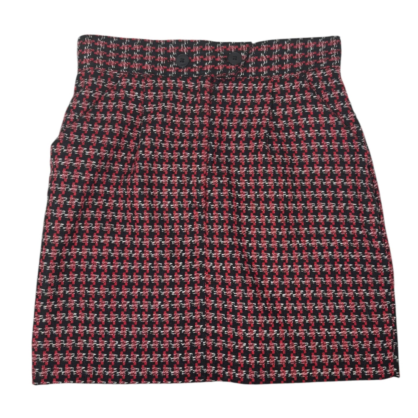 Tweed Mini Skirt Designer By Diane Von Furstenberg In Multi-colored, Size: 8