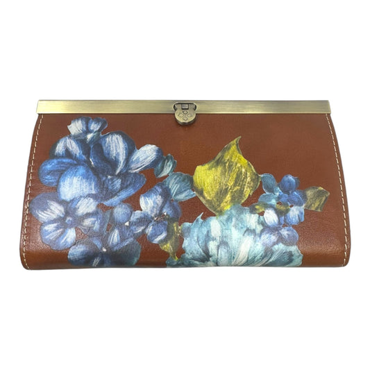 Printed Ardella Folding Wallet Designer By Patricia Nash, Size: Medium