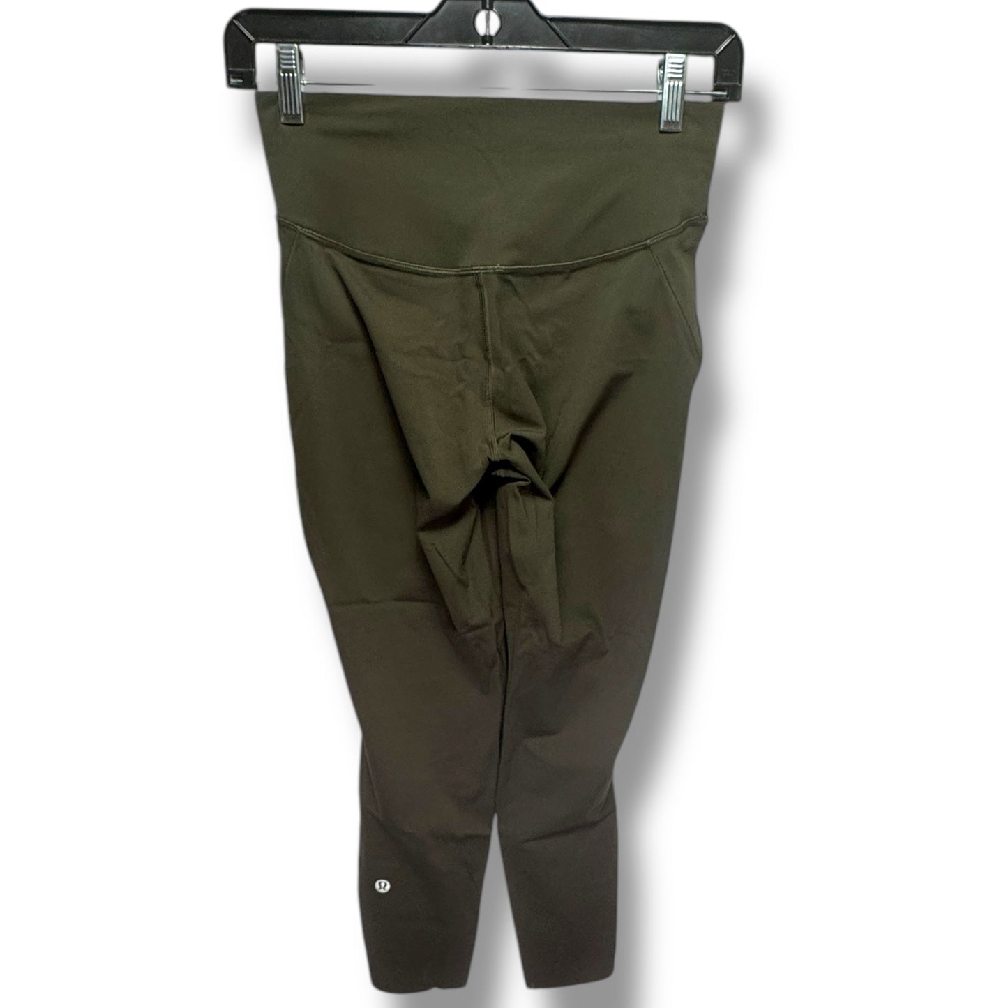 Base Pace High-Rise Running Tight By Lululemon In Olive Green, Size: 6