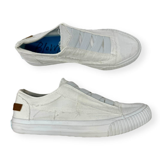 White Shoes Sneakers Blowfish, Size 8