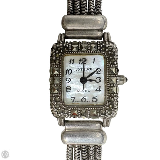 Vintage sterling silver and Marcasite Watch By Judith Jack