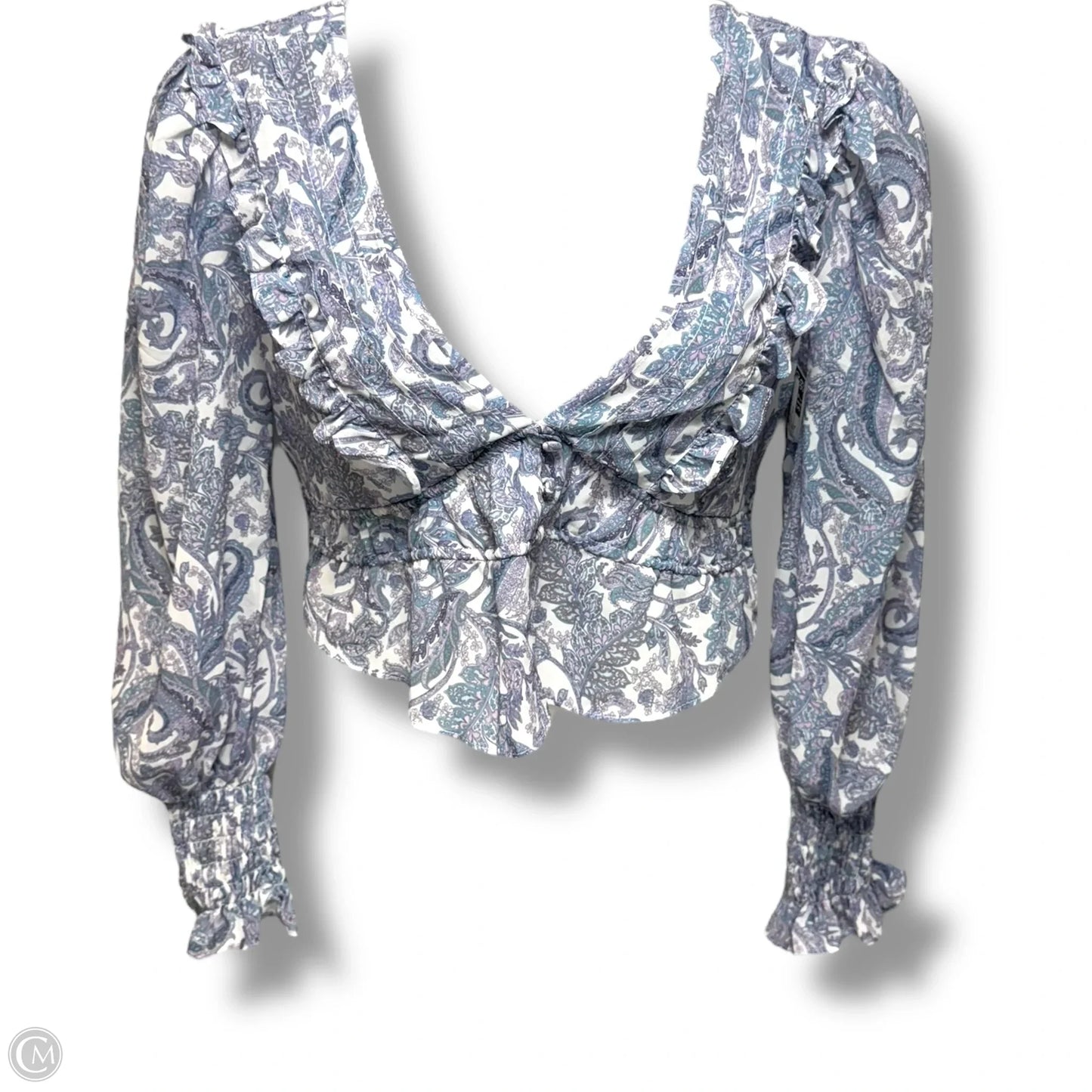 Janelle Top By For Love & Lemons In Paisley Print, Size: S