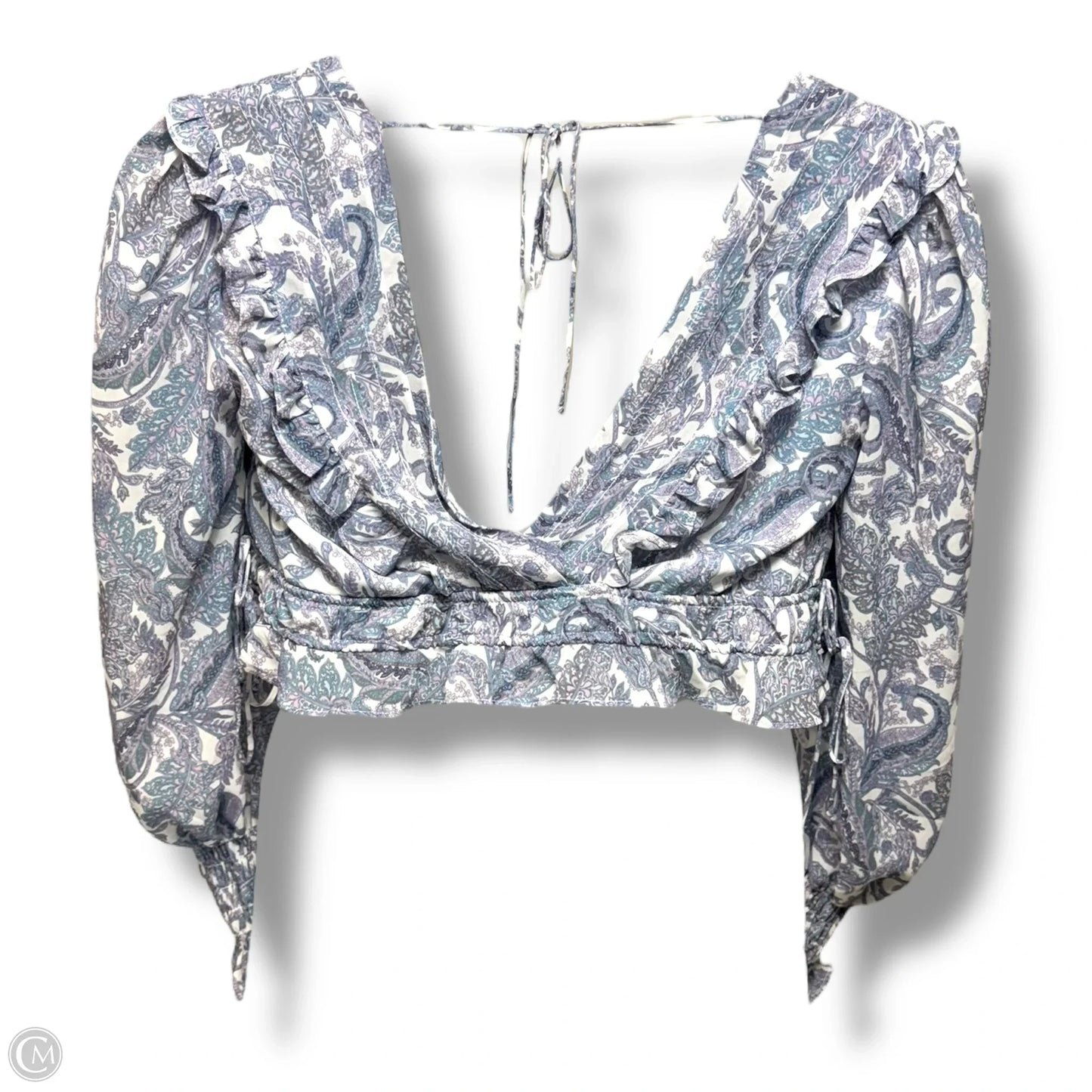 Janelle Top By For Love & Lemons In Paisley Print, Size: S