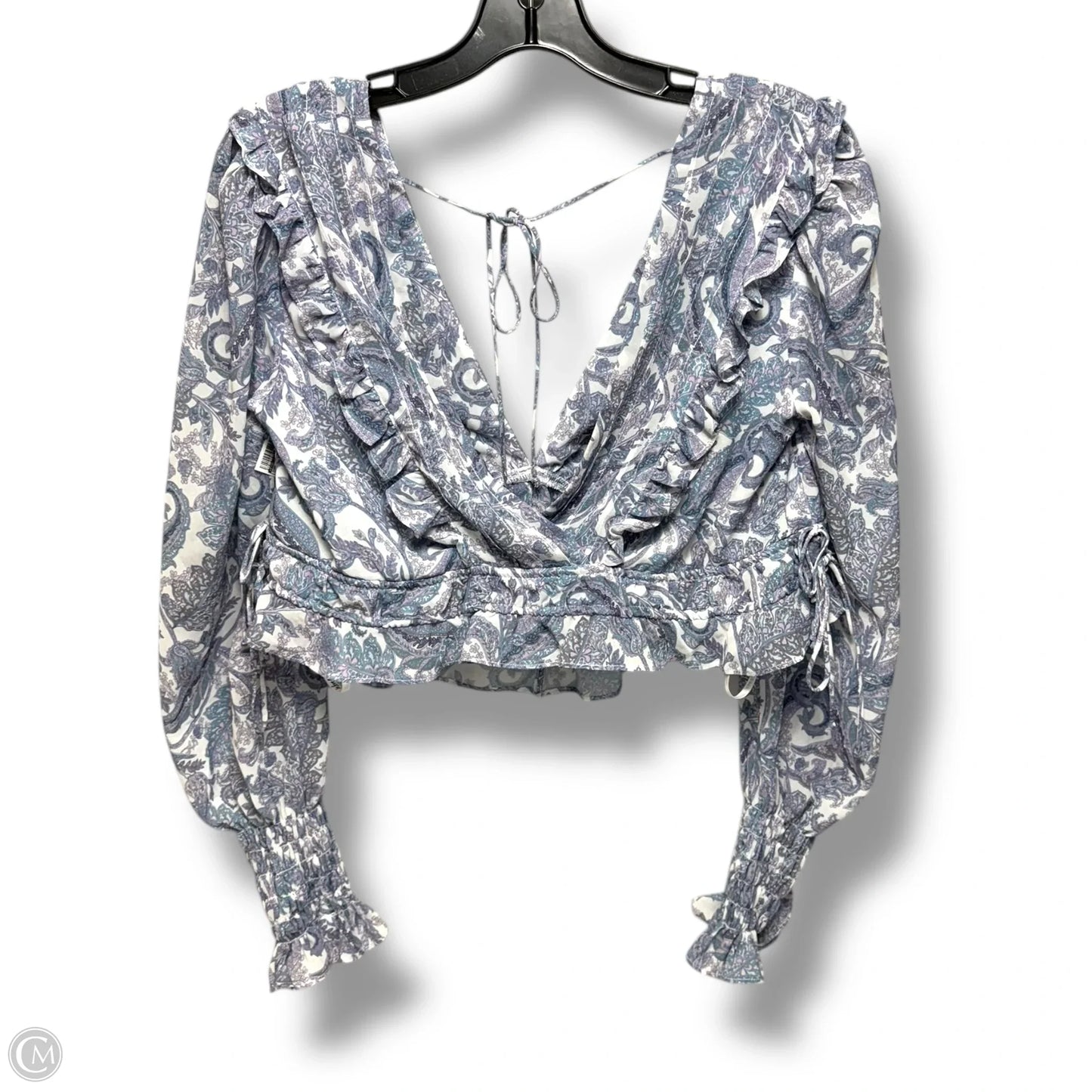 Janelle Top By For Love & Lemons In Paisley Print, Size: S