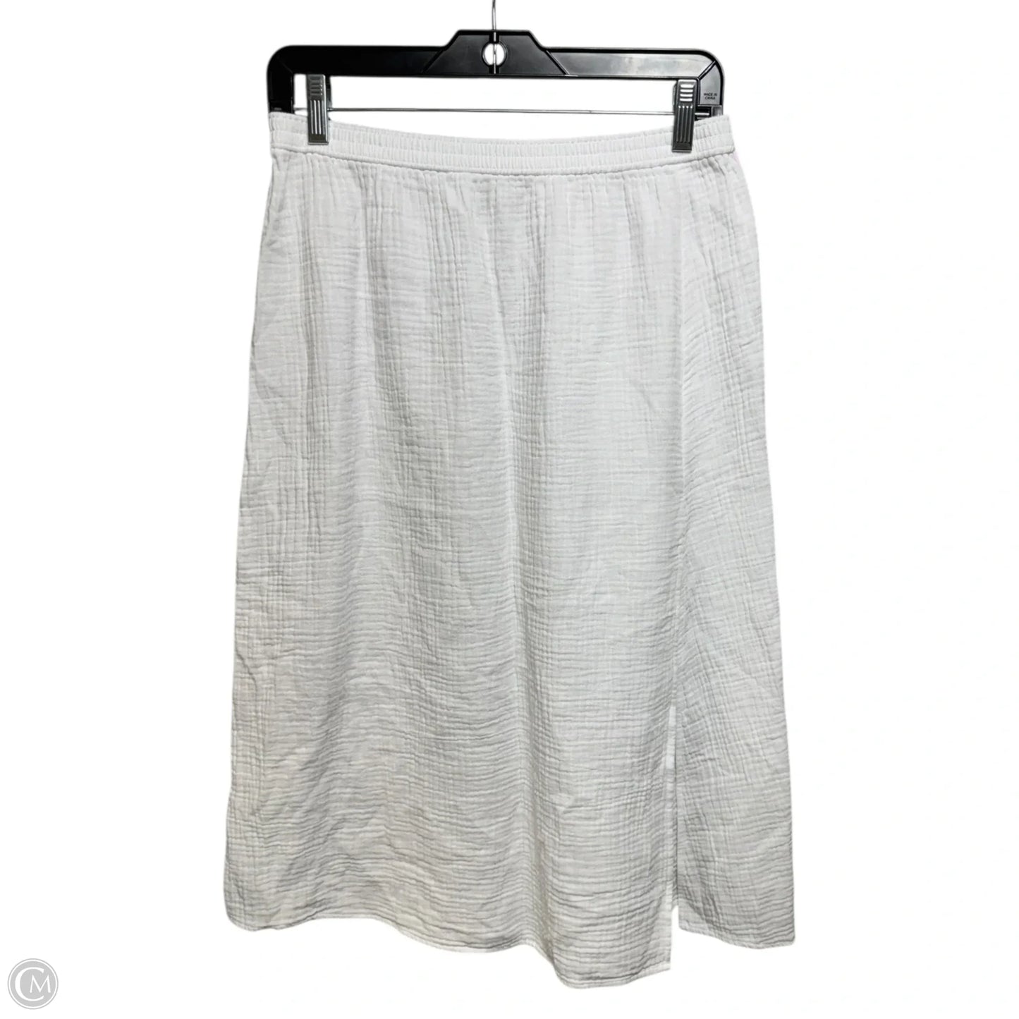 Gauze Skirt Midi By J. Crew In White, Size: S