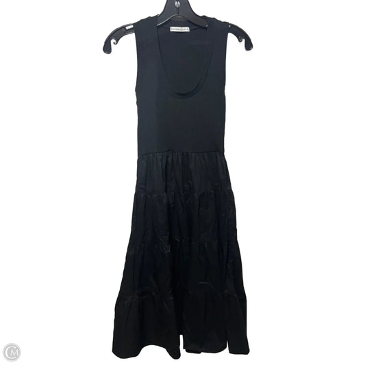 Tiered Dress Casual Midi By Kendall Lane In Black, Size: S