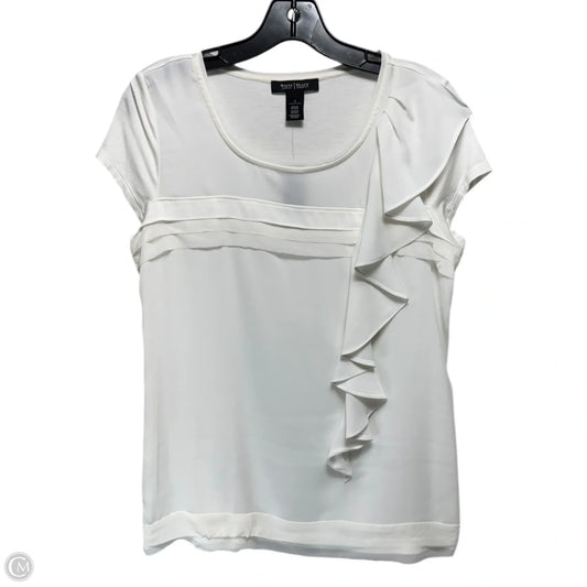 Top Sleeveless By White House Black Market In Cream, Size: S