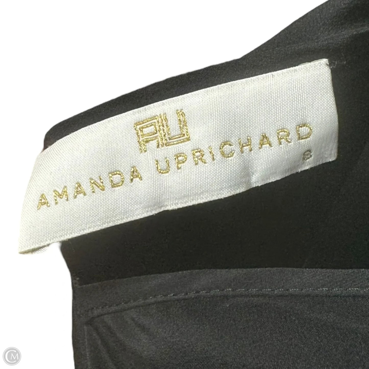 Silk Wide Leg Chain Strap Jumpsuit By Amanda Uprichard In Black, Size: S