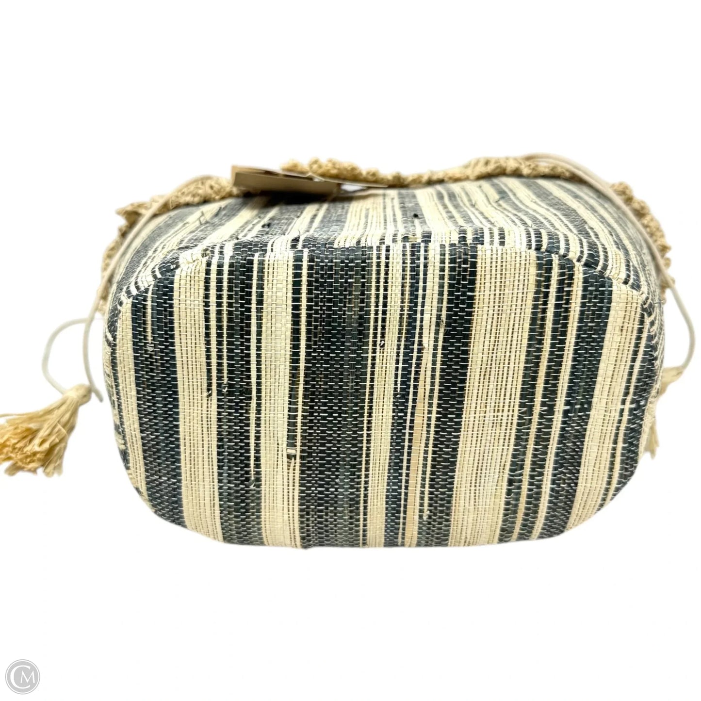 Raffia Bucket Tote By Tropika By Kultura, Size: Small