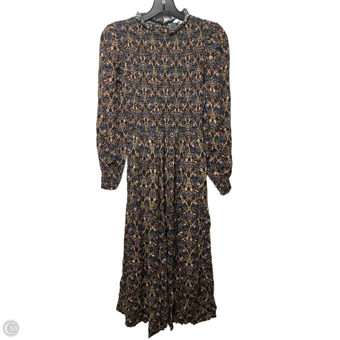 Smocked Dress Casual Maxi By Boden In Multi-colored, Size: 6