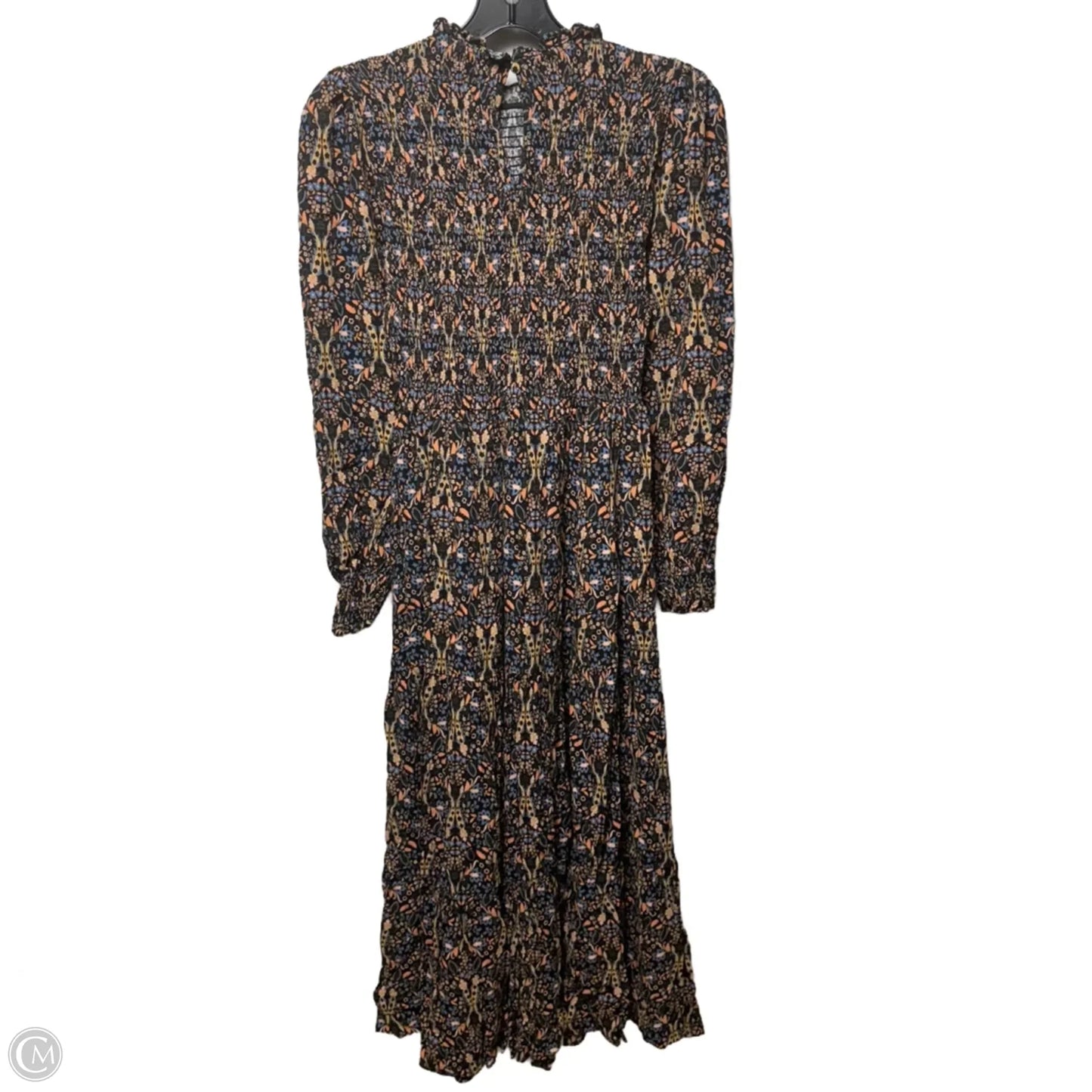 Smocked Dress Casual Maxi By Boden In Multi-colored, Size: 6