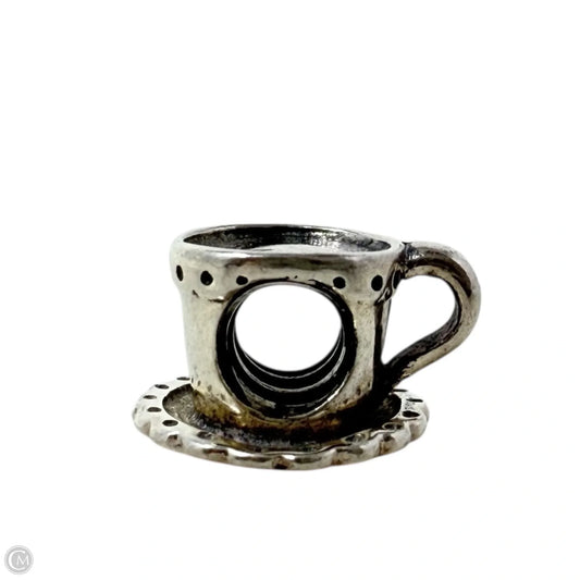 Sterling Silver Teacup & Saucer Bracelet Charm By Pandora