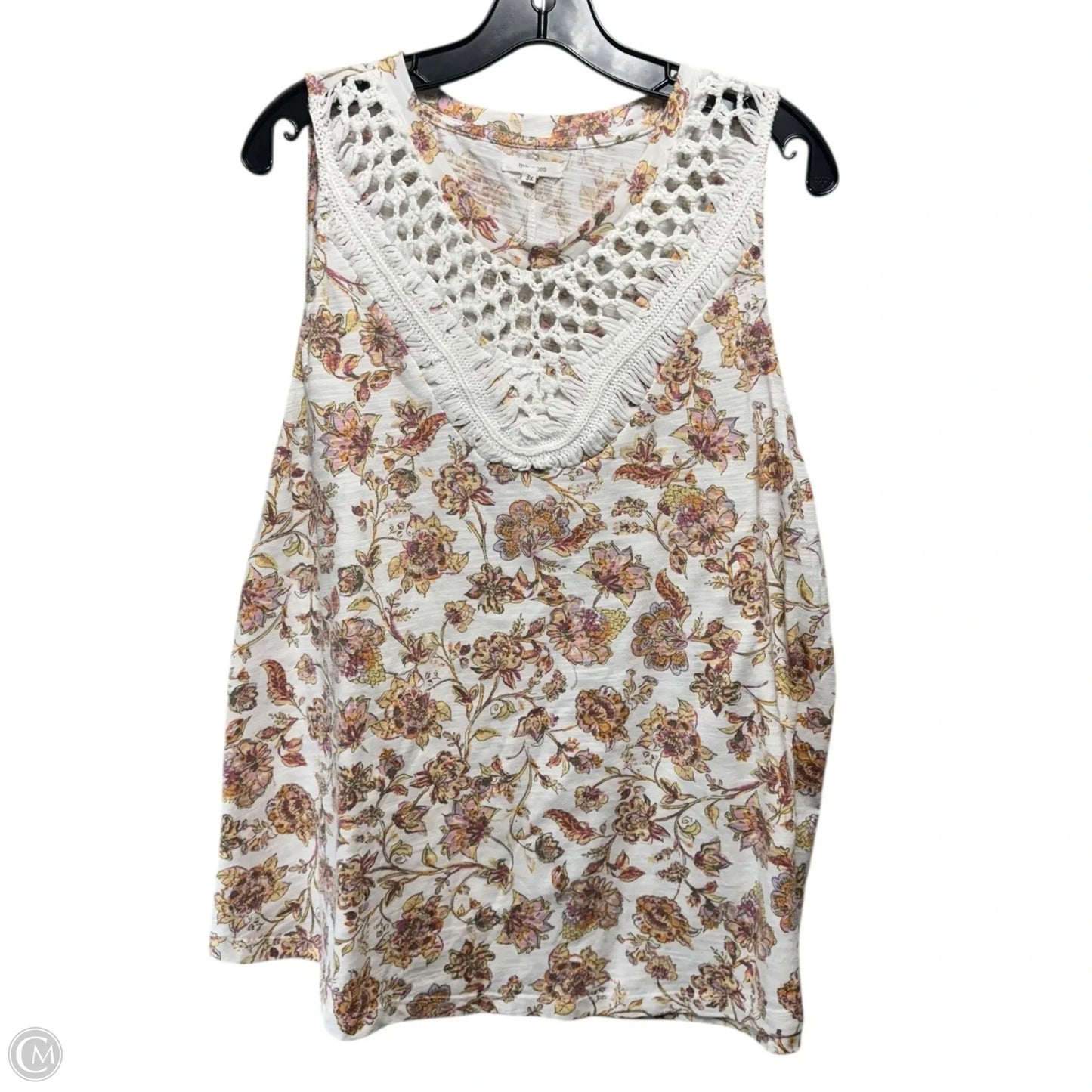 Top Sleeveless By Maurices In Multi-colored, Size: 3x