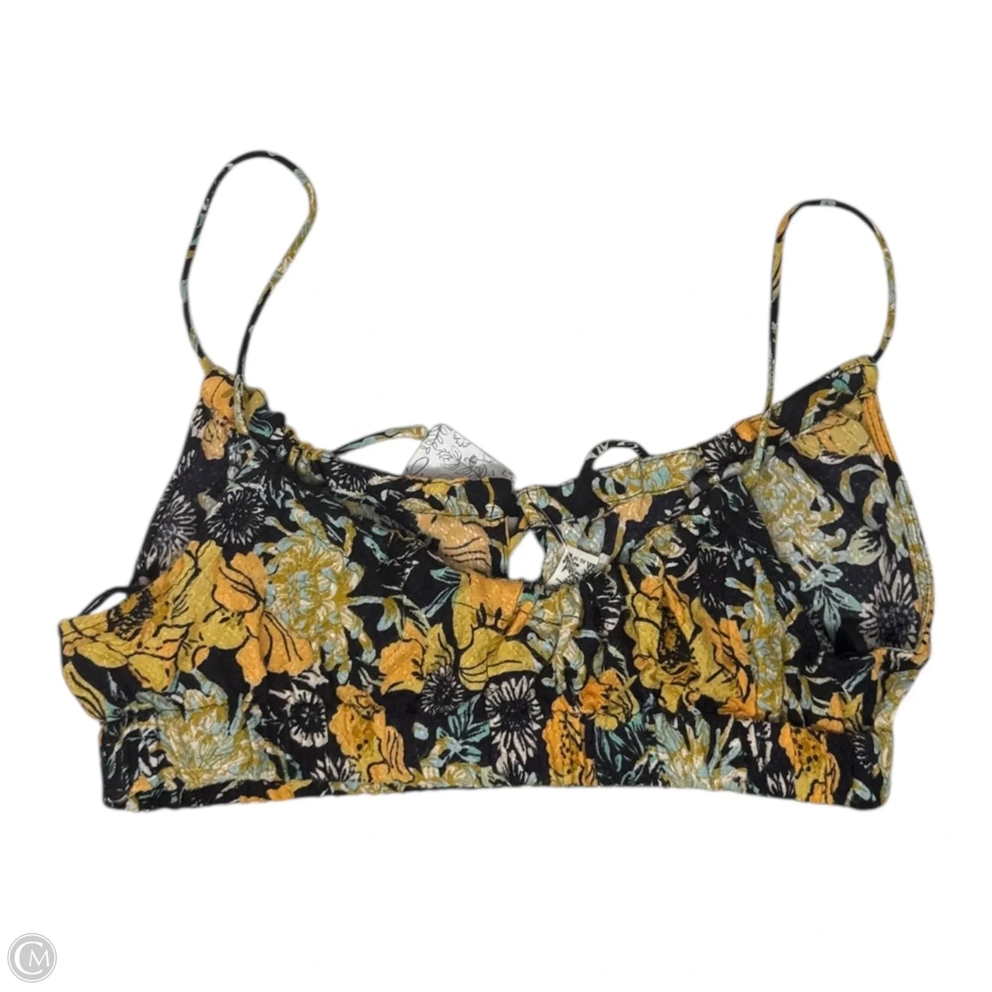 Bra Top By Free People In Floral Print, Size: Xs