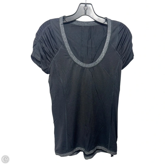 Willpower Tech Short Sleeve By Lululemon In Black, Size: 4