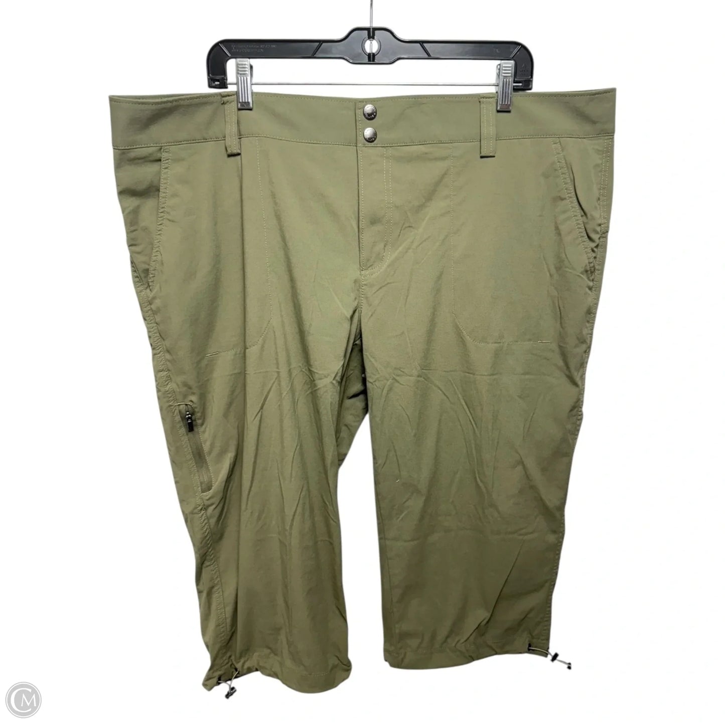 Athletic Capris By Columbia In Green, Size: 20