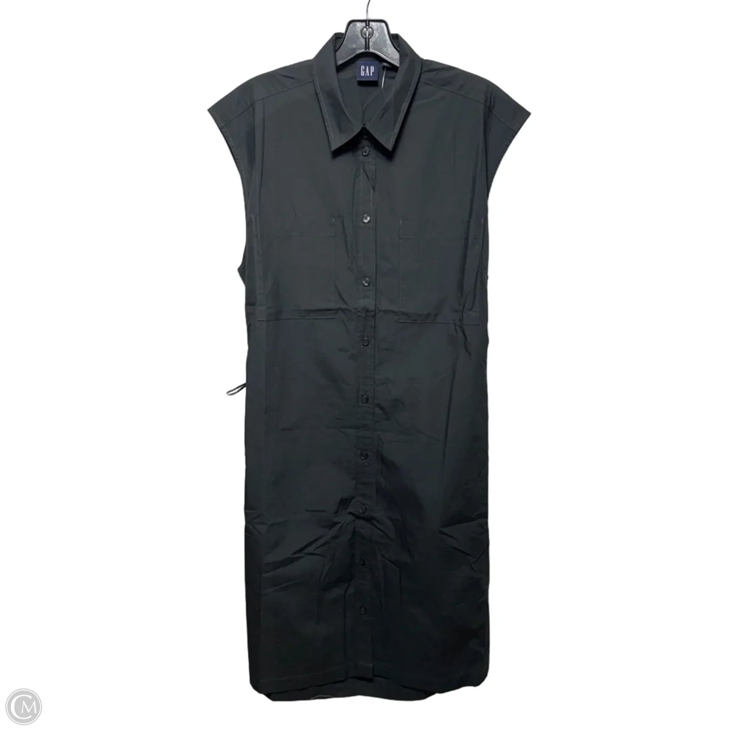 Dress Casual Midi By Gap In Black, Size: L Tall