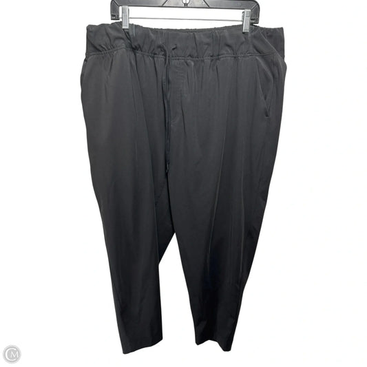 Athletic Pants By Livi Active In Black, Size: 18