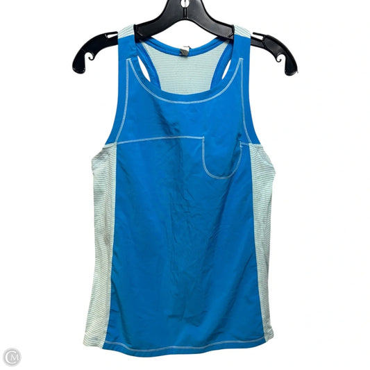 Run: Silver Lining Tank By Lululemon In Beach Blanket Blue / Aquamarine, Size: 6