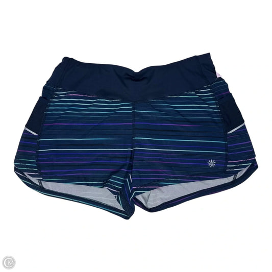 Athletic Shorts By Athleta In Striped Pattern, Size: S