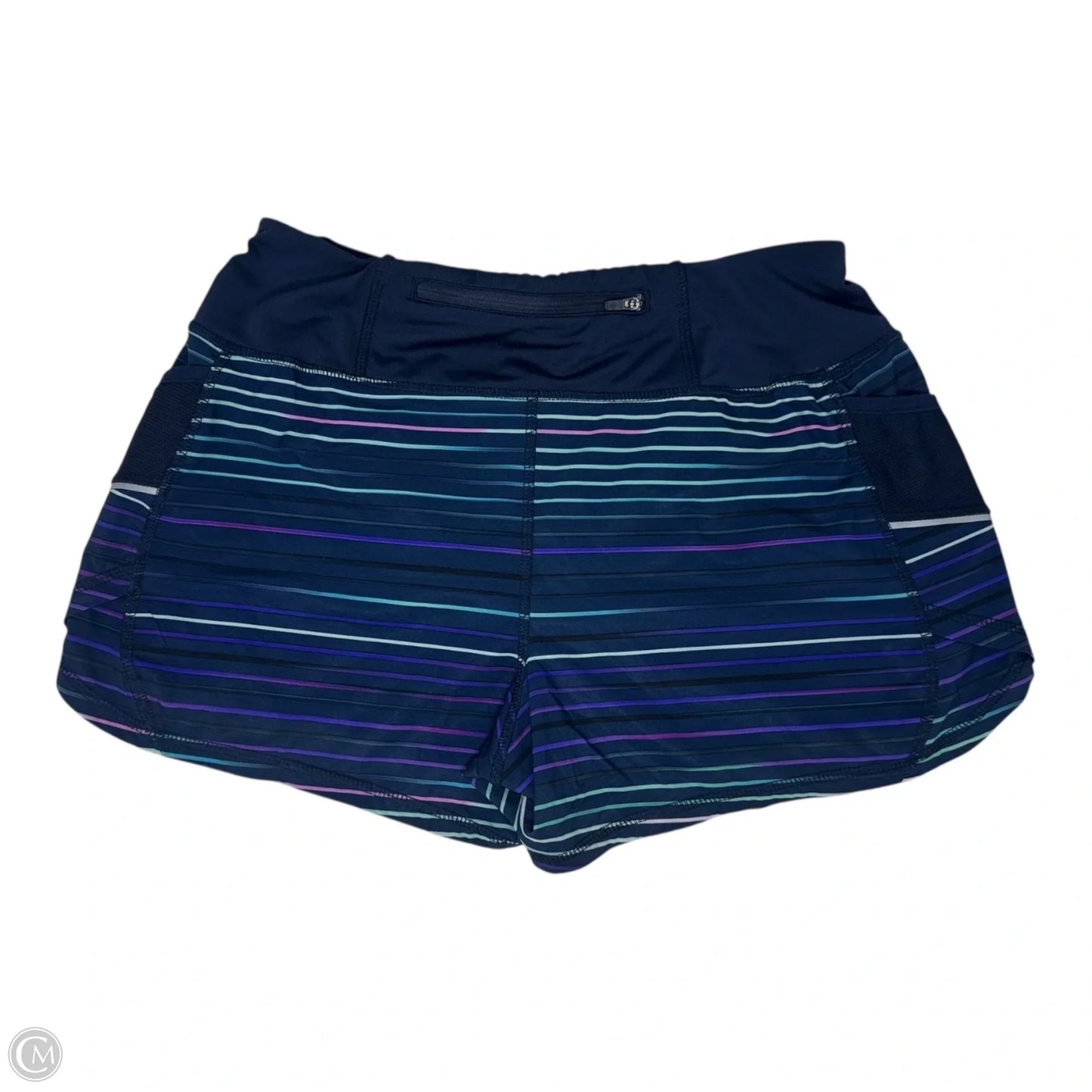 Athletic Shorts By Athleta In Striped Pattern, Size: S