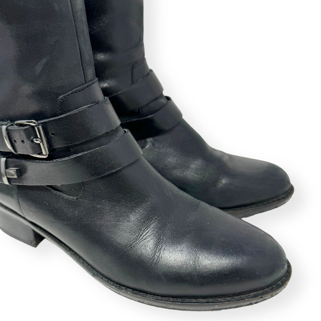 Leather Riding Boots By French Connection  Size: 8 (38)