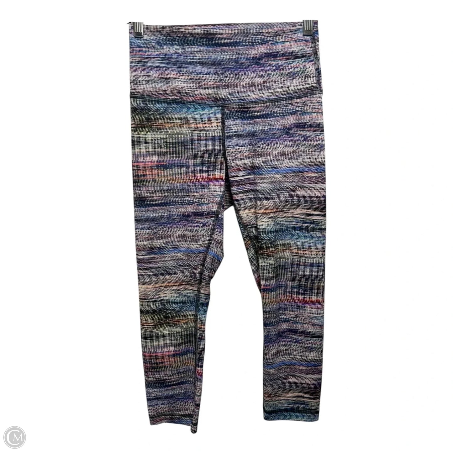 Wunder Train High-Rise Tight By Lululemon In Digital Oasis White Multi, Size: 6