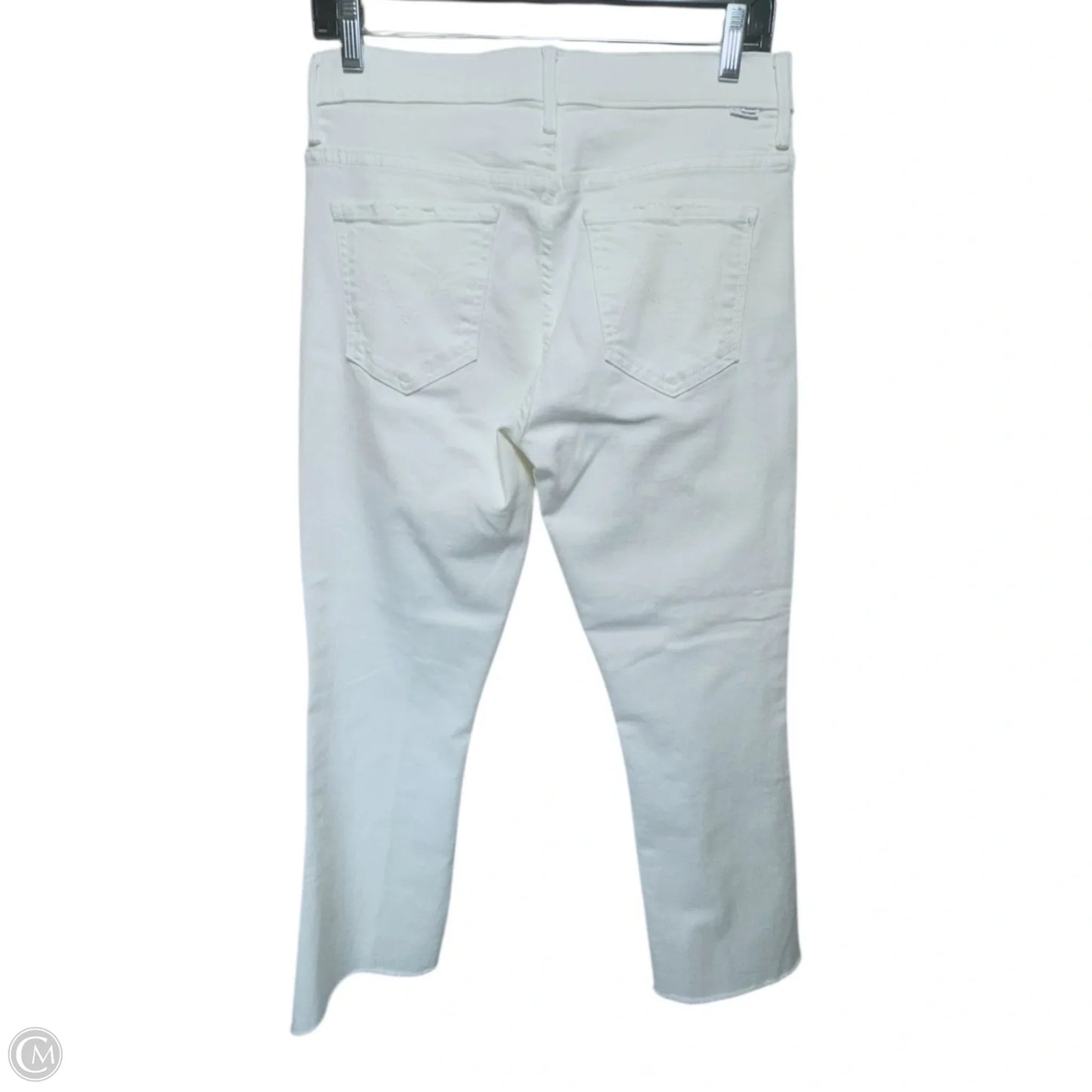 The Insider Crop Steep Fray Jeans By Mother In Fairest Of Them All, Size: 8/29