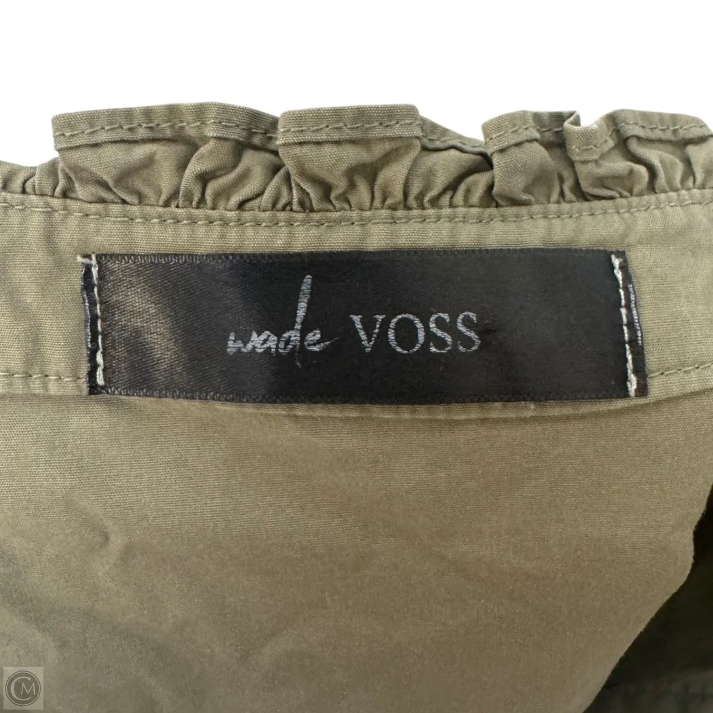 Dress Casual Short By Wade Voss In Green, Size: M