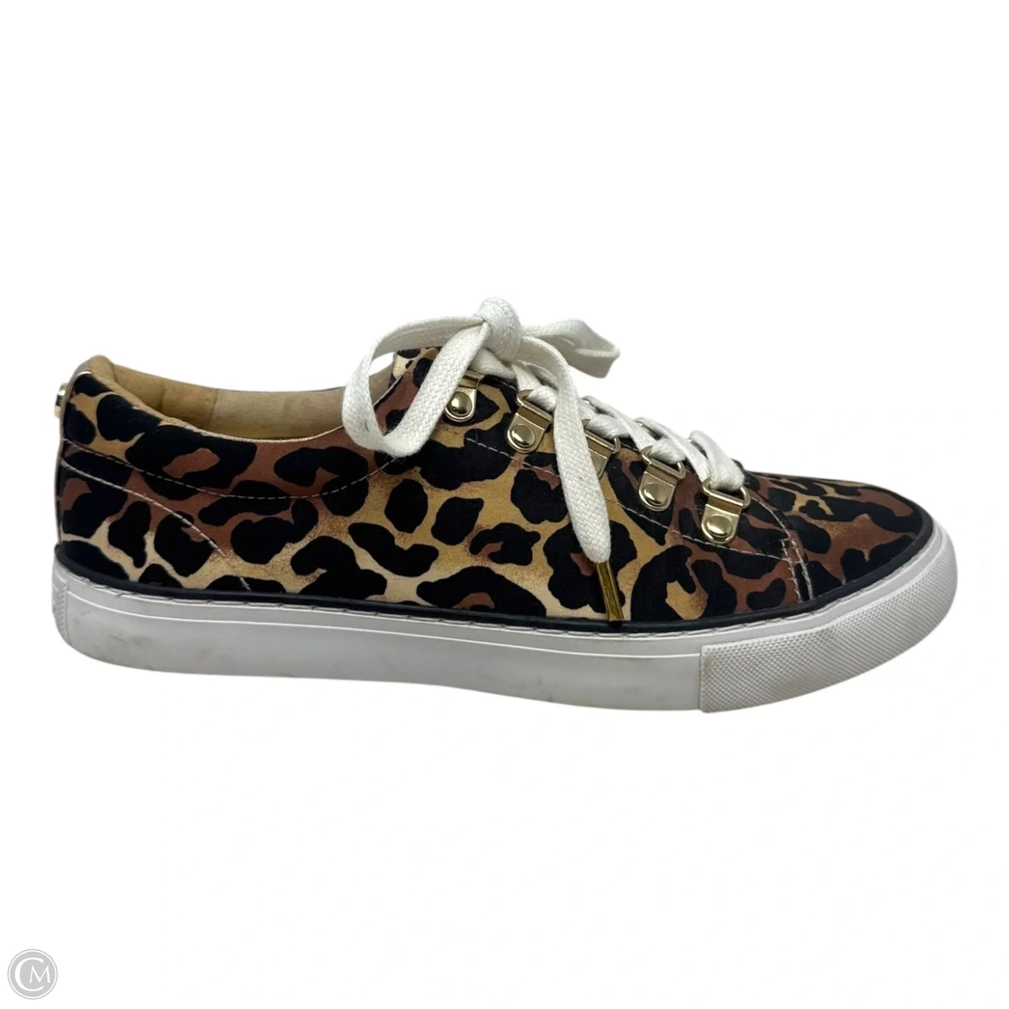 Leopard Trainers Shoes Designer By Lilly Pulitzer In Animal Print, Size: 7.5